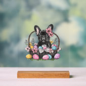 Frenchie Dog Easter Frenchie Dog Eggs Artwork T-Sh (Neutre)