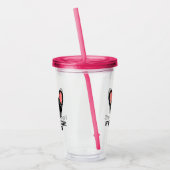 Frenchie Dog mam Black Bulldog Acryl Drinkbeker (Links)