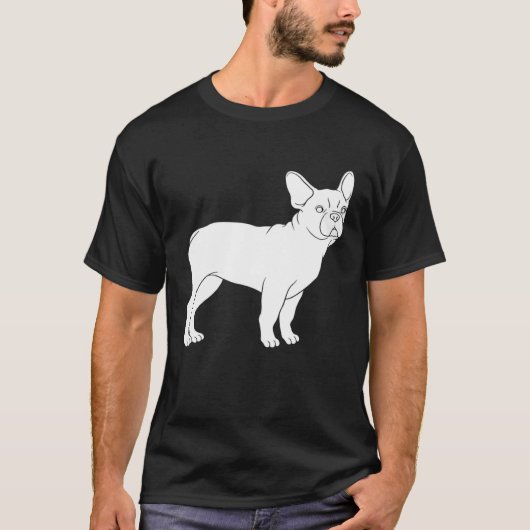 Frenchie dogs t-shirt (Voorkant)