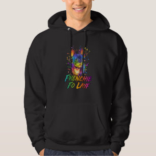 Frenchie Fo Layf Reddingshond Franse Bulldog Adopt Hoodie