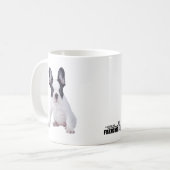 Frenchie - Franse stierenhondpuppy Koffiemok (Voorkant links)