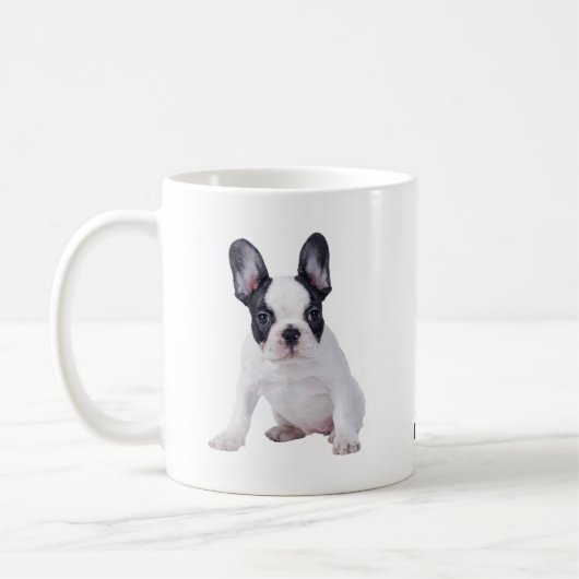 Frenchie - Franse stierenhondpuppy Koffiemok (Links)