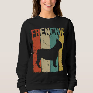 Frenchie French Bulldog Dog Retro Style Trui