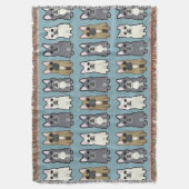 Frenchie Friends Deken (Voorkant Verticaal)