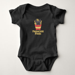 Frenchie Fries - Franse Bulldog Fries Romper
