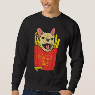 Frenchie Fries Franse Bulldog Snack Pet Hondenlief Trui