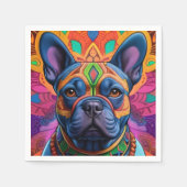 Frenchie Fun Servet (Voorkant)