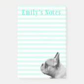 Frenchie | Gepersonaliseerd Post-it® Notes (Voorkant)