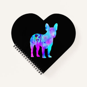 Frenchie Gift Colorful Draw French Bulldog Notitieboek