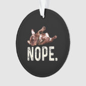 Frenchie Gift | French Bulldog Nope. (devant)
