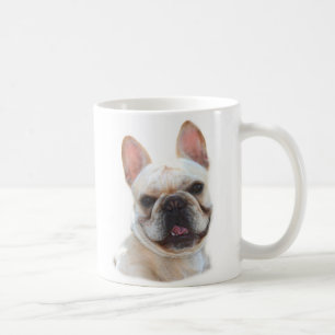Frenchie glimlachende mok