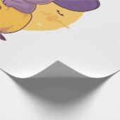 Frenchie Halloween Cadeaupapier (Hoek)