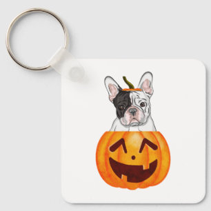 Frenchie Halloween Sleutelhanger