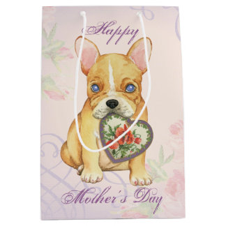 Frenchie Heart mama Medium Cadeauzakje