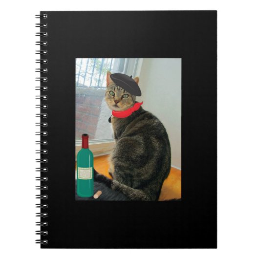 Frenchie Indigo Notitieboek (Voorkant)