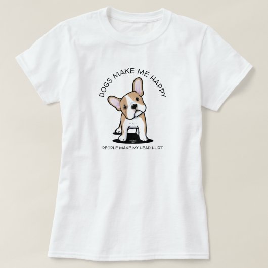 Frenchie KiniArt T-shirt (Design voorkant)