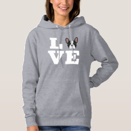 Frenchie Love French Bulldog Hoodie