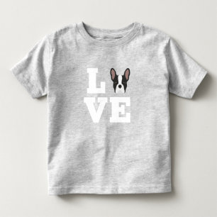 Frenchie Love Schattige Franse Bulldog Kinder Shirts