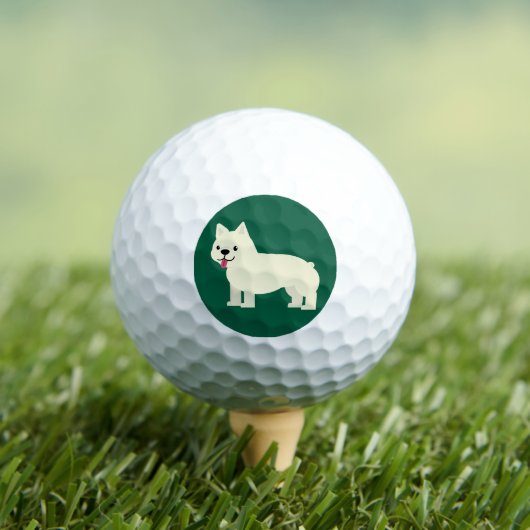 Frenchie Lover Green Golfballen (Insitu Shirt)