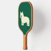 Frenchie Lover Green Pickleball Paddle (Links)