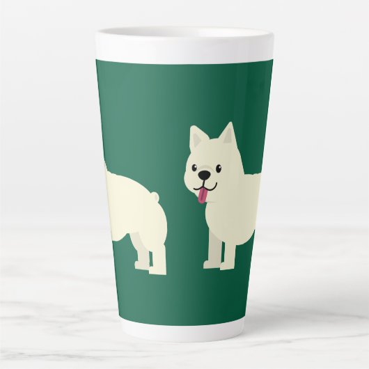 Frenchie Lover Latte Mok (Voorkant)