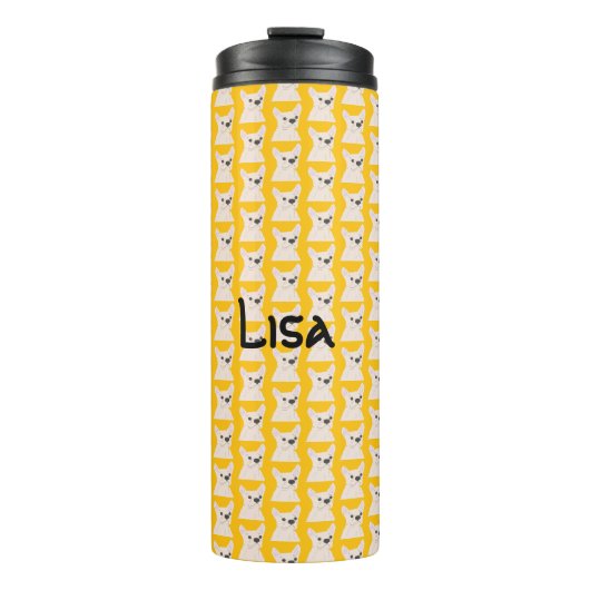 Frenchie Lover Thermosbeker (Voorkant)