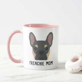 Frenchie Ma Blue en Tan French Bulldog Mok
