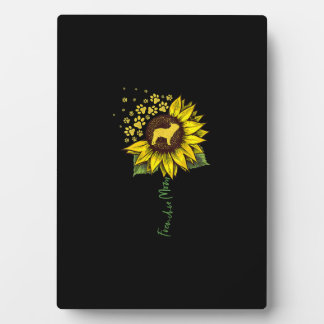 Frenchie Ma Sunflower French Bulldog Lover Gift Fotoplaat