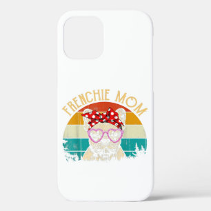Frenchie mam Lover Gift Retro Style iPhone 12 Hoesje