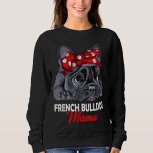 Frenchie Mama Cute French Bulldog Dog mama Funny W Trui