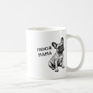 Frenchie Mama Cute French Bulldog Dog mama Koffiemok