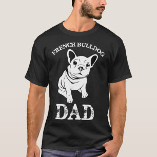 Frenchie Mannen Dog Dad Gif French Bulldog Pap Pet T-shirt