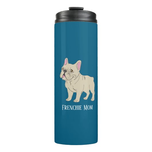 Frenchie Moeder Thermosbeker (Voorkant)
