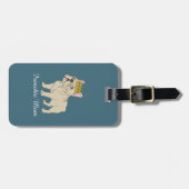 Frenchie Mom Bagagelabel (Voorkant horizontaal)