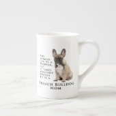 Frenchie Mom Bone China Mug (Droite)