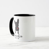 Frenchie Mom | French Bulldog Coffee Mug (Devant gauche)