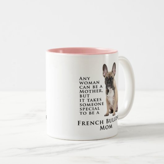 Frenchie Mom Mug (Devant droit)