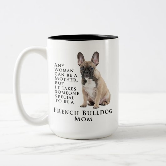 Frenchie Mom Mug (Gauche)