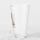 Frenchie Mom Tumbler en verre (Gauche)