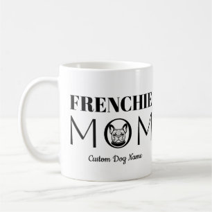 FRENCHIE MOM Verjaardagscadeau voor moeder, honden Koffiemok