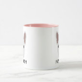 Frenchie Mom White French Bulldog Mug (Centre)