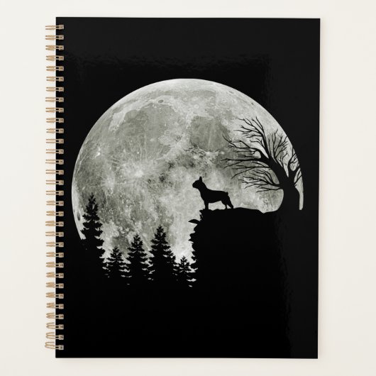 Frenchie On Mountain Halloween Theme Shirts Gift Planner (Voorkant)