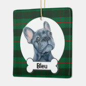 Frenchie Ornament, French Bulldog  Keramisch Ornament (Links)