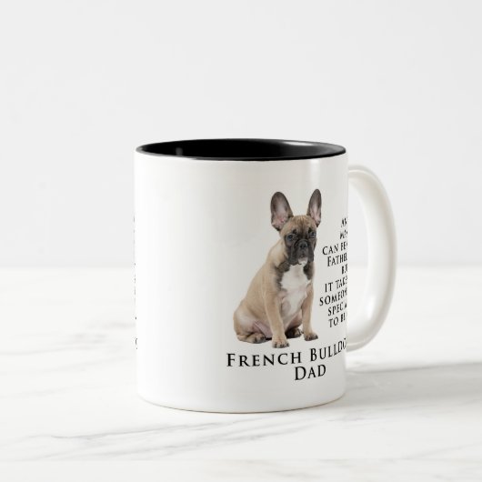 Frenchie Pap Mok (Voorkant rechts)