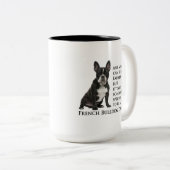 Frenchie Pap Mok (Voorkant rechts)