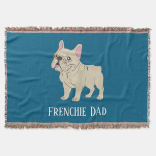 Frenchie papa deken