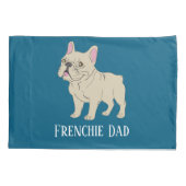 Frenchie Papa Kussensloop (Achterkant)