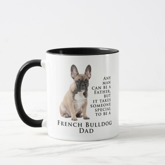 Frenchie Papa Mug (Gauche)