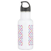Frenchie Pattern Waterfles (Achterkant)