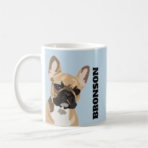 Frenchie Pet Dog   Cute French Bulldog Koffiemok